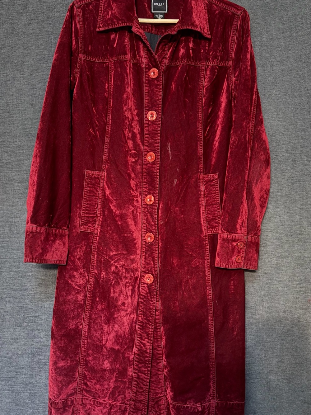 GUESS Women's Burgundy Jacket